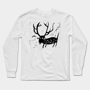 clean moose guy Long Sleeve T-Shirt